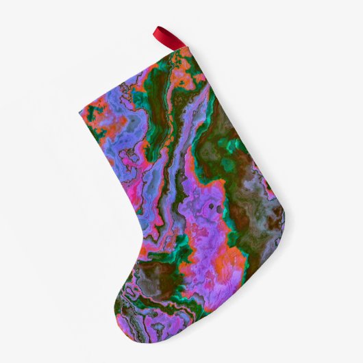 Petite Chaussette De Noël Petite réserve de Noël en marbre aigre (Dos (Accrochage))