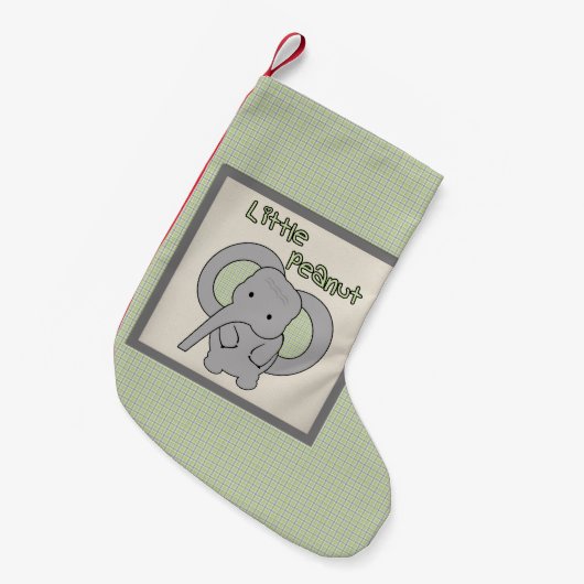 Petite Chaussette De Noël Peu d'arachide (Devant (Accrochage))