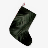 PETITE CHAUSSETTE DE NOËL PHOTO DE COCOTIER VERT (Devant (Accrochage))