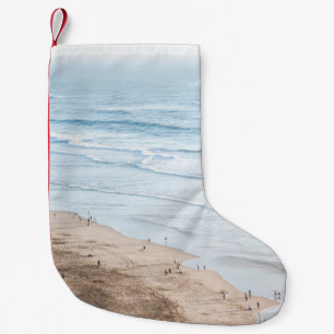 Petite Chaussette De Noël PHOTO DE LA PLAGE vintage