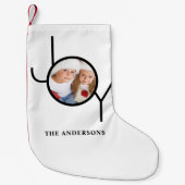 Petite Chaussette De Noël Photo moderne (Devant)