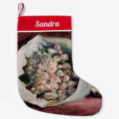 Petite Chaussette De Noël Pierre-Auguste Renoir - Bouquet dans une boîte (Devant)