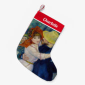 Petite Chaussette De Noël Pierre-Auguste Renoir - Danse à Bougival (Devant (Accrochage))