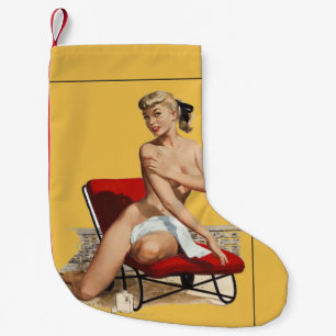 Petite Chaussette De Noël Pin-