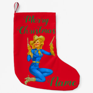 Petite Chaussette De Noël Pin-up de la petite fille Thunder_Cove
