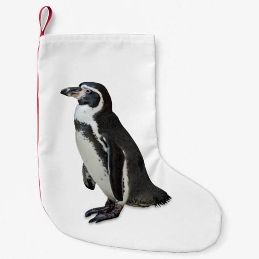 Petite Chaussette De Noël Pingouin (Devant)