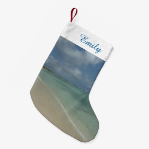 Petite Chaussette De Noël Plage d'Aruba II Magnifique paysage naturel