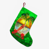 Petite Chaussette De Noël Plage Mele Kalikimaka (Devant (Accrochage))