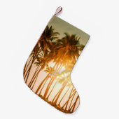 Petite Chaussette De Noël Plage tropicale (Devant (Accrochage))