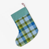 Petite Chaussette De Noël  Plaid Décoratif (Dos (Accrochage))