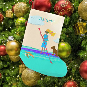 Petite Chaussette De Noël Planche à paddle artistique