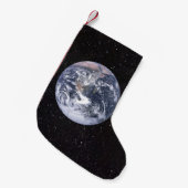 Petite Chaussette De Noël Planète Terre étoile Ciel (Devant (Accrochage))