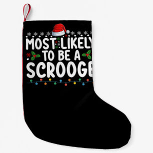 Petite Chaussette De Noël Plus susceptible d'être un avare Drôle de famille 