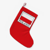 Petite Chaussette De Noël Pologne (Devant (Accrochage))