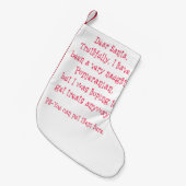 Petite Chaussette De Noël Pomeranian vilain (Devant (Accrochage))