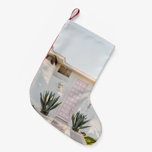 Petite Chaussette De Noël Porte fermée (Devant (Accrochage))