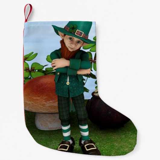 Petite Chaussette De Noël Pot d'Or (Devant)