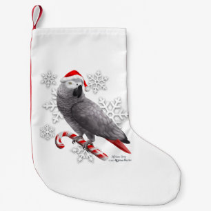 Petite Chaussette De Noël Prise de Noël en gris africain