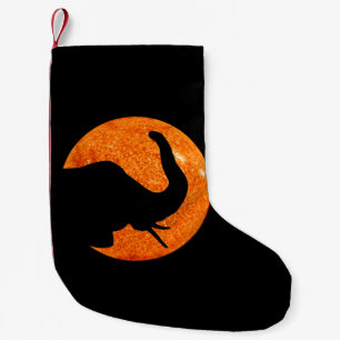 Petite Chaussette De Noël Profil éléphant Éclipse solaire