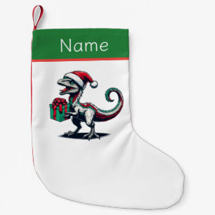 Petite Chaussette De Noël Pterodactyle de Noël