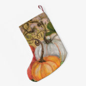 Petite Chaussette De Noël Pumpkins Noël Stocker (Dos (Accrochage))