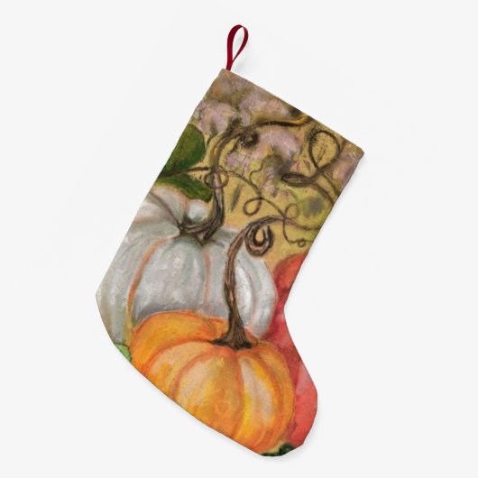 Petite Chaussette De Noël Pumpkins Noël Stocker (Devant (Accrochage))