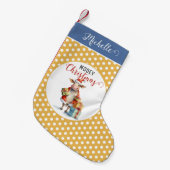 Petite Chaussette De Noël Pun de vache de Noël (Devant (Accrochage))