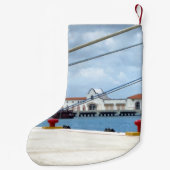 Petite Chaussette De Noël Quai de Cozumel (Dos)