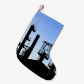 Petite Chaussette De Noël Raffinerie de pétrole (Devant (Accrochage))