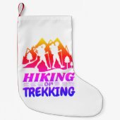 Petite Chaussette De Noël Randonnée ou trekking (Devant)