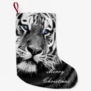 Petite Chaussette De Noël Rayures de tigre