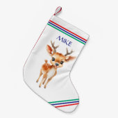 PETITE CHAUSSETTE DE NOËL REINDEER NOËL STOCKAGE (Devant (Accrochage))