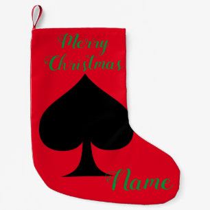 Petite Chaussette De Noël Reine noire de Spades Thunder_Cove