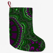 Petite Chaussette De Noël Remix vert pin (Devant)