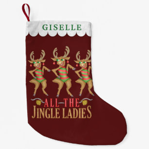Petite Chaussette De Noël Renne drôle de Noël toutes les dames de tintemen