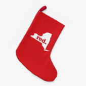 Petite Chaussette De Noël Républicain de New York (Devant (Accrochage))