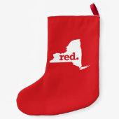 Petite Chaussette De Noël Républicain de New York (Dos)