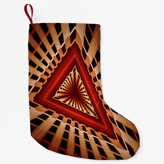Petite Chaussette De Noël Réseau Fantastique 3D Moderne de Conception Graphi (Devant)