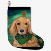 Petite Chaussette De Noël Retriever doré (Devant)