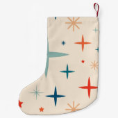 Petite Chaussette De Noël Retro Christmas Sparkle Custom (Dos)