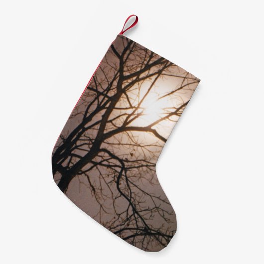 Petite Chaussette De Noël Rêve de clair de lune (Devant (Accrochage))