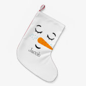 Petite Chaussette De Noël Rêver Frosty le Snowman (Devant (Accrochage))