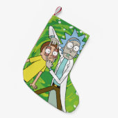Petite Chaussette De Noël RICK ET MORTY™| Regarde Ça (Devant (Accrochage))