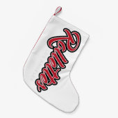 Petite Chaussette De Noël Rollettes ensemencées (Devant (Accrochage))