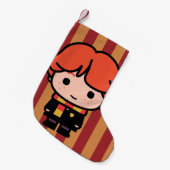 Petite Chaussette De Noël Ron Weasley Cartoon Character Art (Devant (Accrochage))