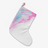 Petite Chaussette De Noël Rose (Devant (Accrochage))