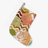 Petite Chaussette De Noël Rose 28 (Devant (Accrochage))