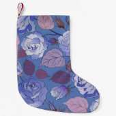 Petite Chaussette De Noël Rose 32 (Devant)