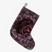 Petite Chaussette De Noël Rose Mandala (Devant (Accrochage))