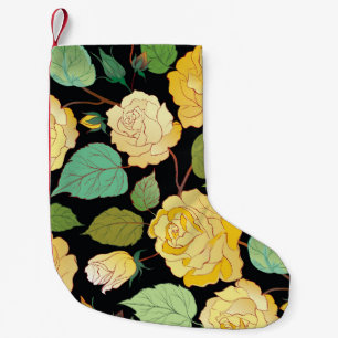 Petite Chaussette De Noël Roses 8